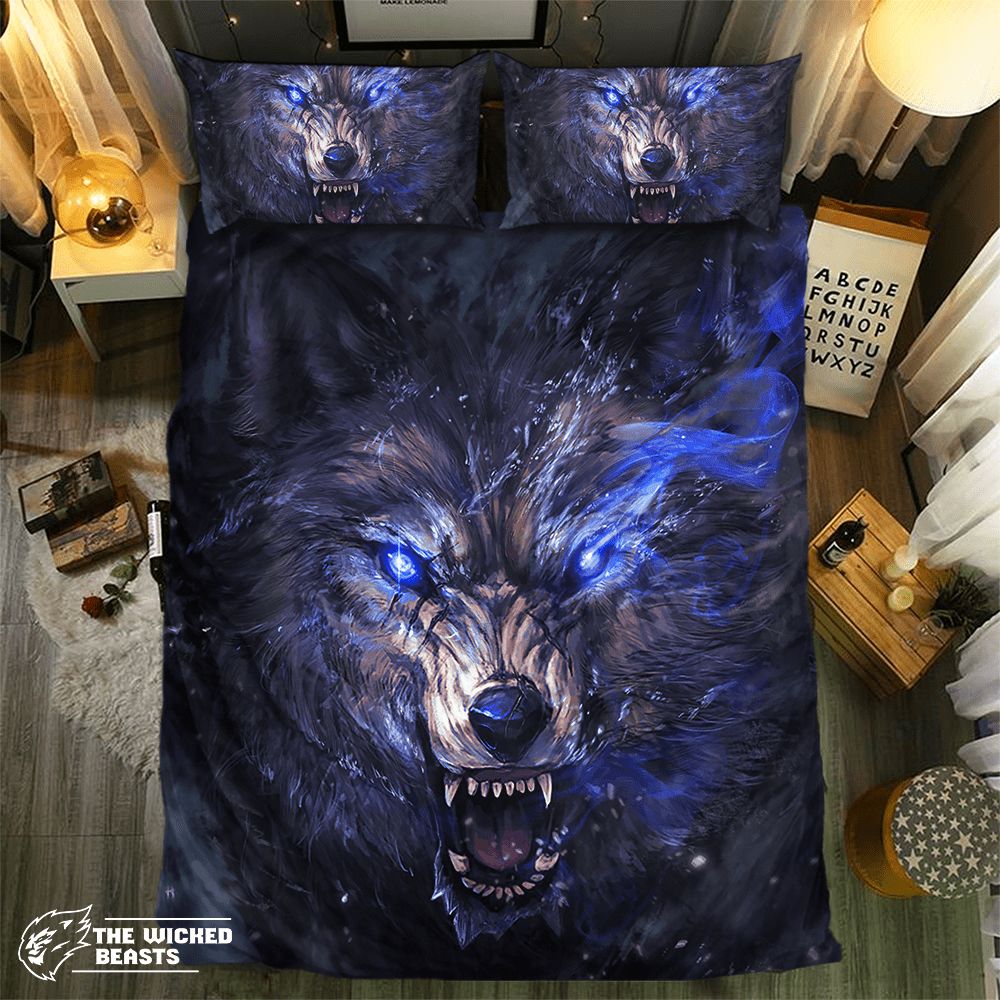 Wolf Collection 0912103D Customized Duvet Cover Bedding Sets