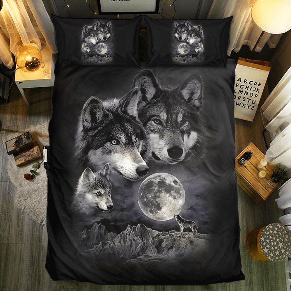 Wolf Collection 091213D Customized Duvet Cover Bedding Sets