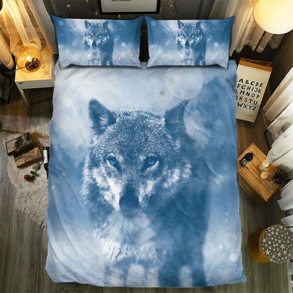 Wolf Collection 0913163D Customized Duvet Cover Bedding Sets