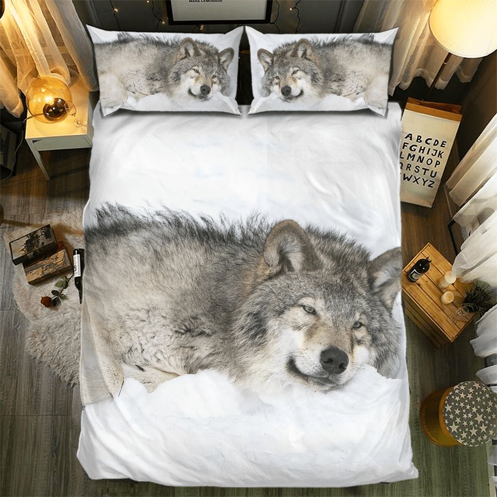 Wolf Collection 0913223D Customized Duvet Cover Bedding Sets