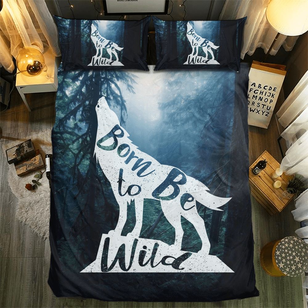 Wolf Collection 091323D Customized Duvet Cover Bedding Sets