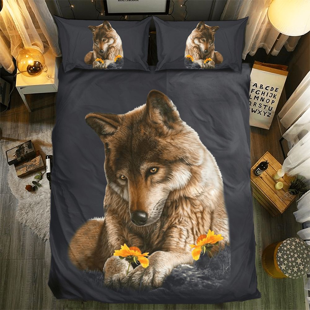 Wolf Collection 0913243D Customized Duvet Cover Bedding Sets