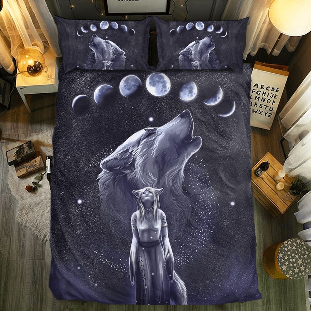 Wolf Collection 0913253D Customized Duvet Cover Bedding Sets