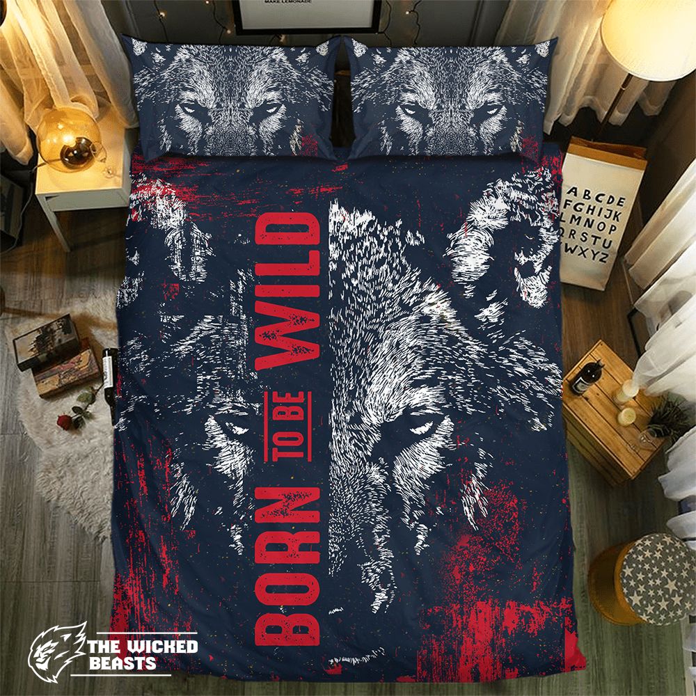 Wolf Collection 0913263D Customized Duvet Cover Bedding Sets