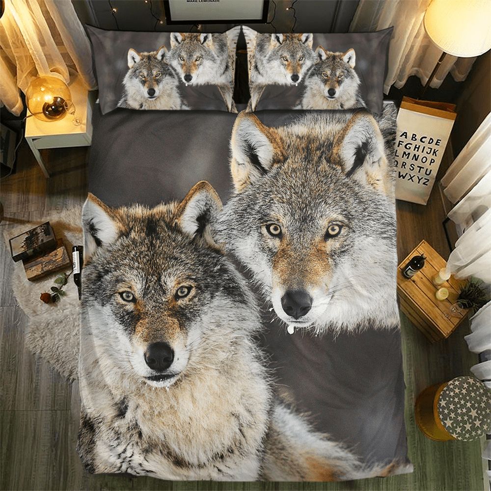 Wolf Collection 091363D Customized Duvet Cover Bedding Sets