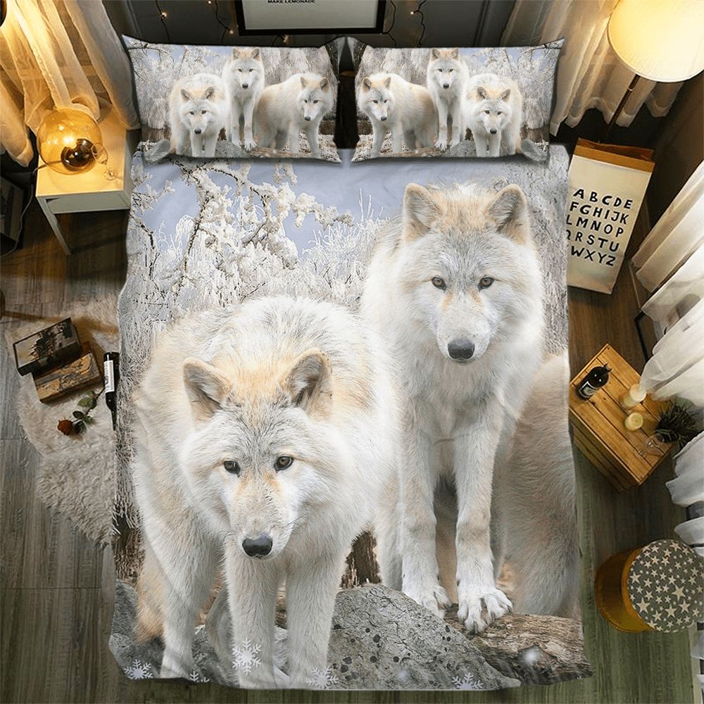 Wolf Collection 091373D Customized Duvet Cover Bedding Sets