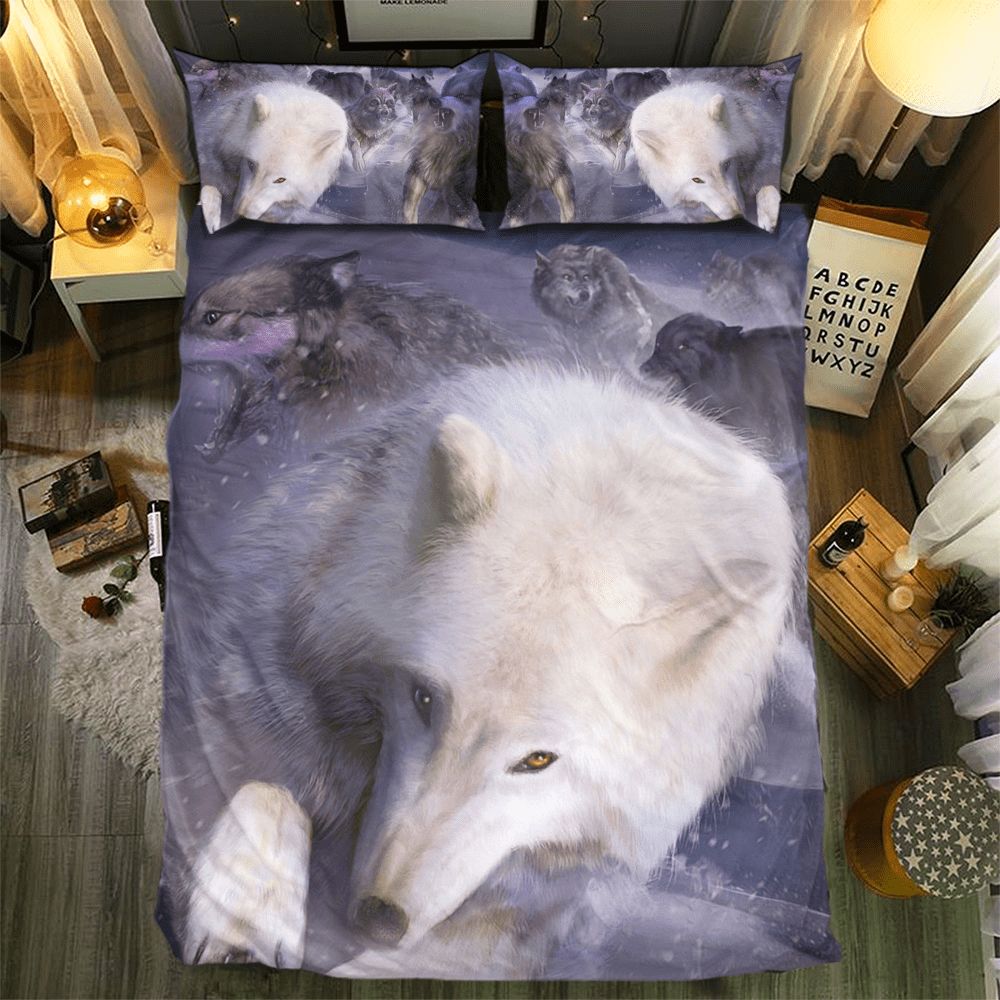 Wolf Collection 091383D Customized Duvet Cover Bedding Sets