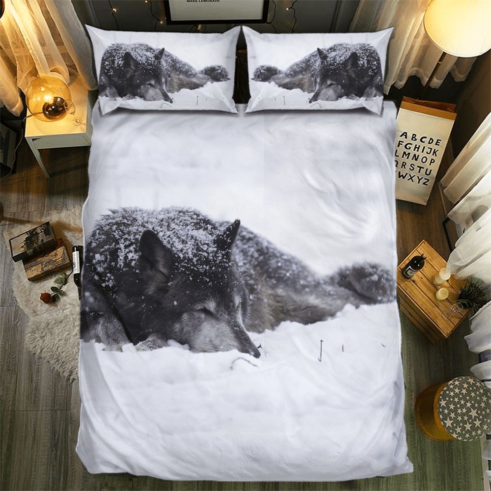 Wolf Collection 0914143D Customized Duvet Cover Bedding Sets