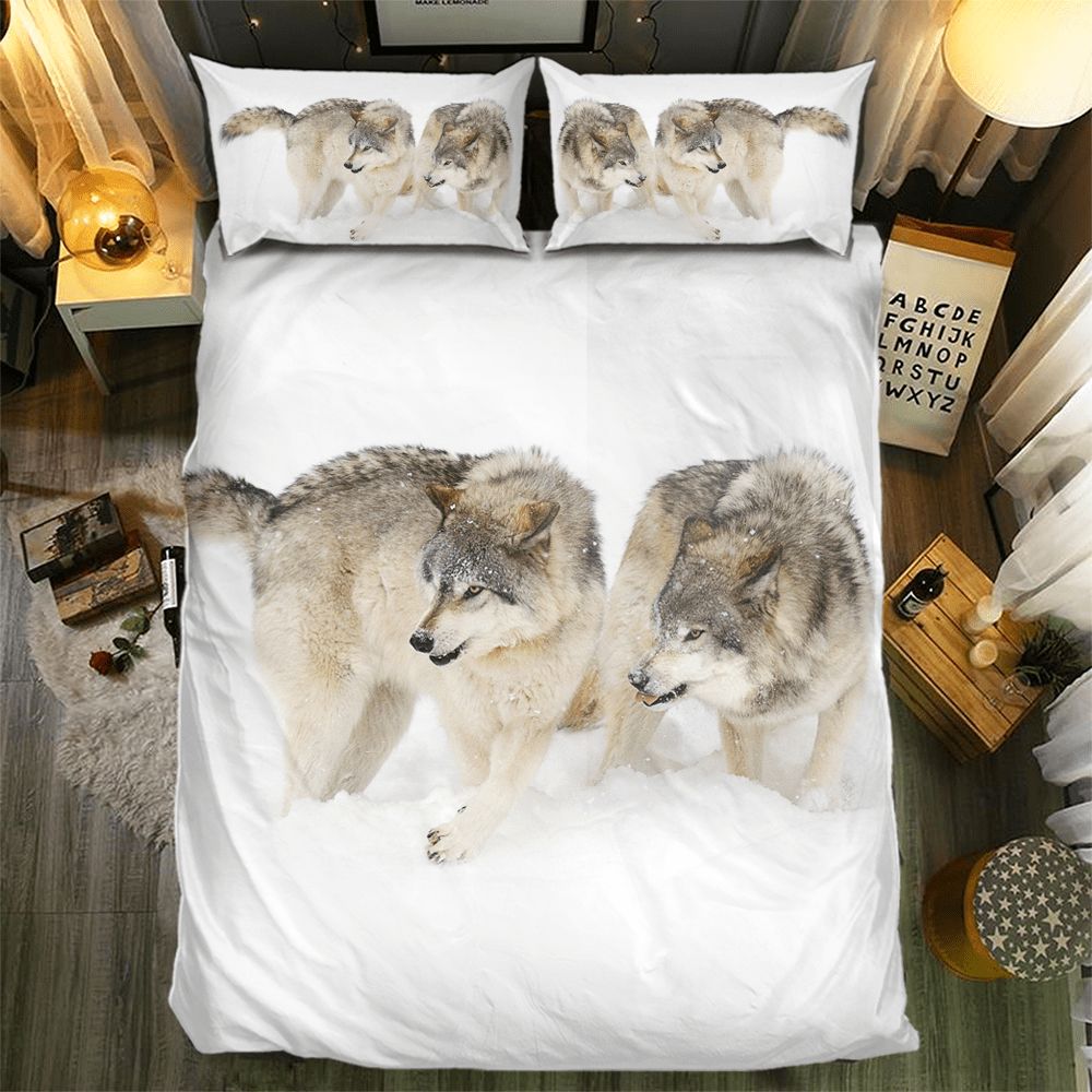 Wolf Collection 0914183D Customized Duvet Cover Bedding Sets