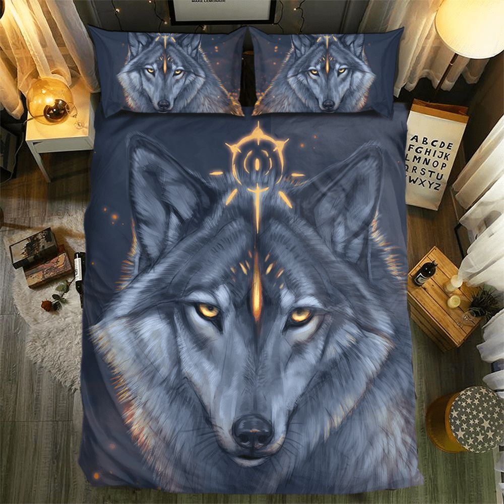 Wolf Collection 0914193D Customized Duvet Cover Bedding Sets