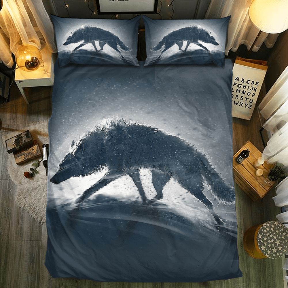 Wolf Collection 0914203D Customized Duvet Cover Bedding Sets