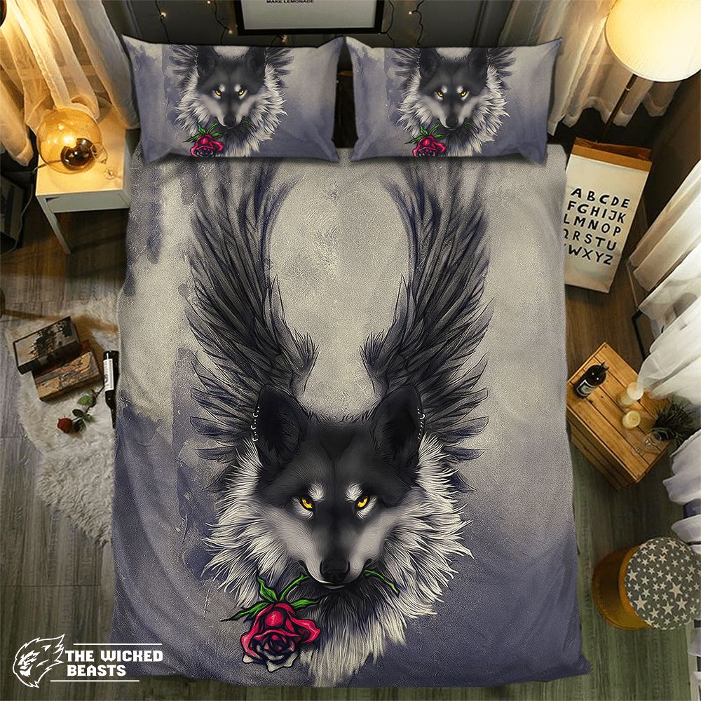 Wolf Collection 0914303D Customized Duvet Cover Bedding Sets