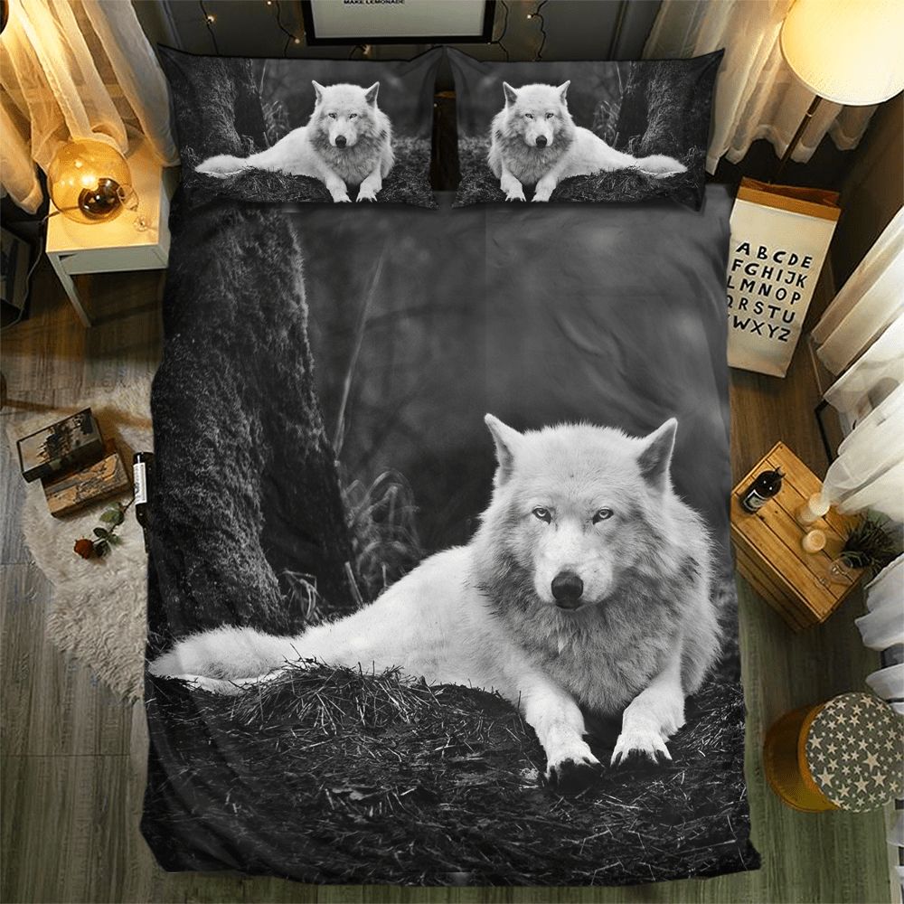 Wolf Collection 0914343D Customized Duvet Cover Bedding Sets