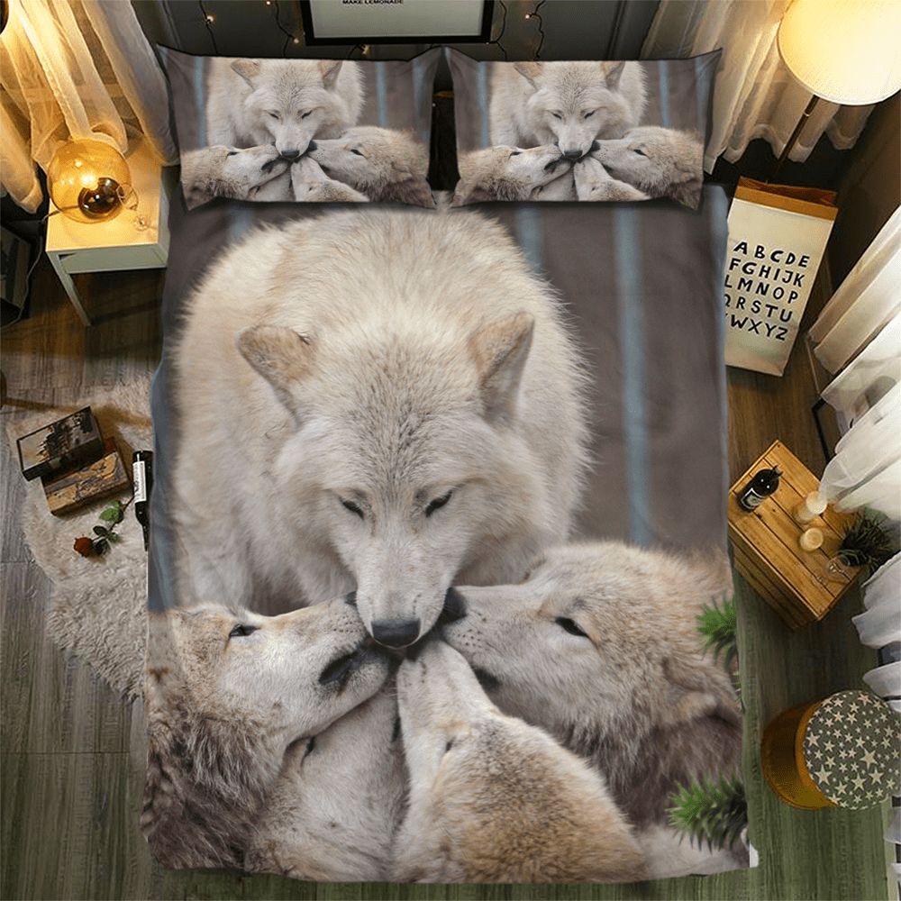 Wolf Collection 0914353D Customized Duvet Cover Bedding Sets