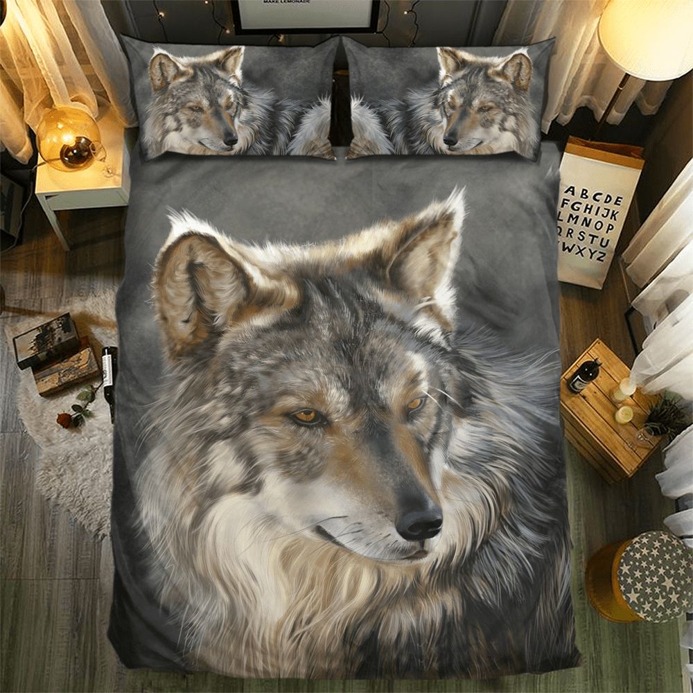 Wolf Collection 091453D Customized Duvet Cover Bedding Sets