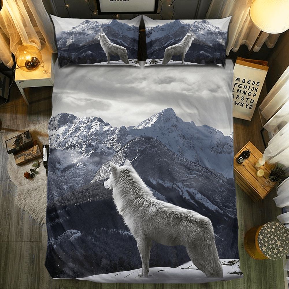 Wolf Collection 091463D Customized Duvet Cover Bedding Sets