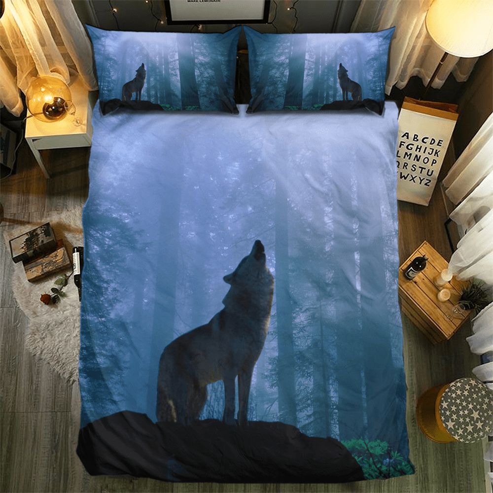 Wolf Collection 091473D Customized Duvet Cover Bedding Sets