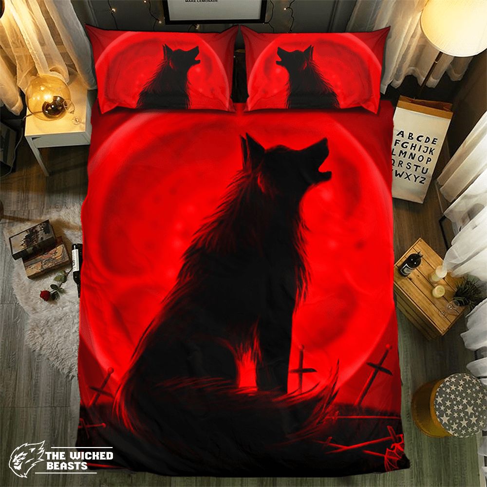 Wolf Collection 0915103D Customized Duvet Cover Bedding Sets