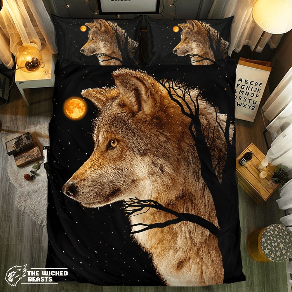 Wolf Collection 091583D Customized Duvet Cover Bedding Sets