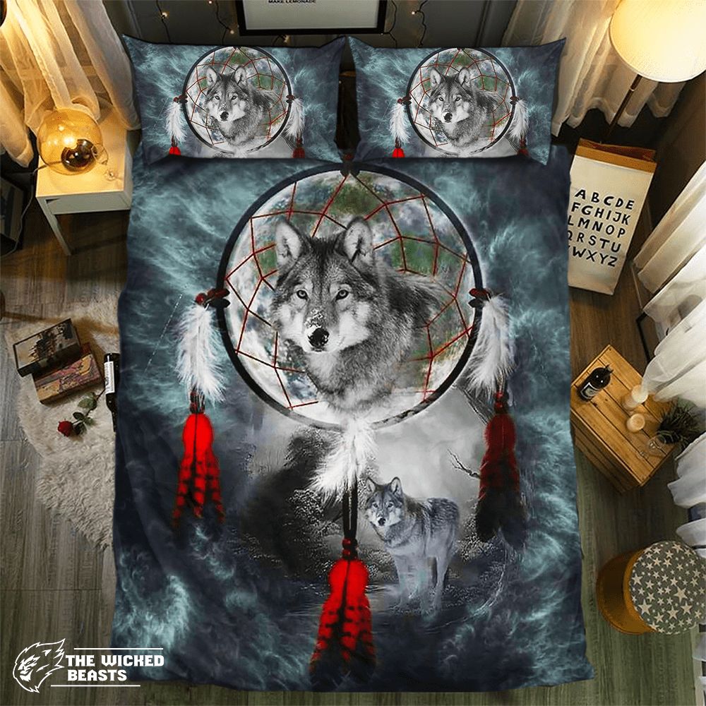 Wolf Collection 0917113D Customized Duvet Cover Bedding Sets