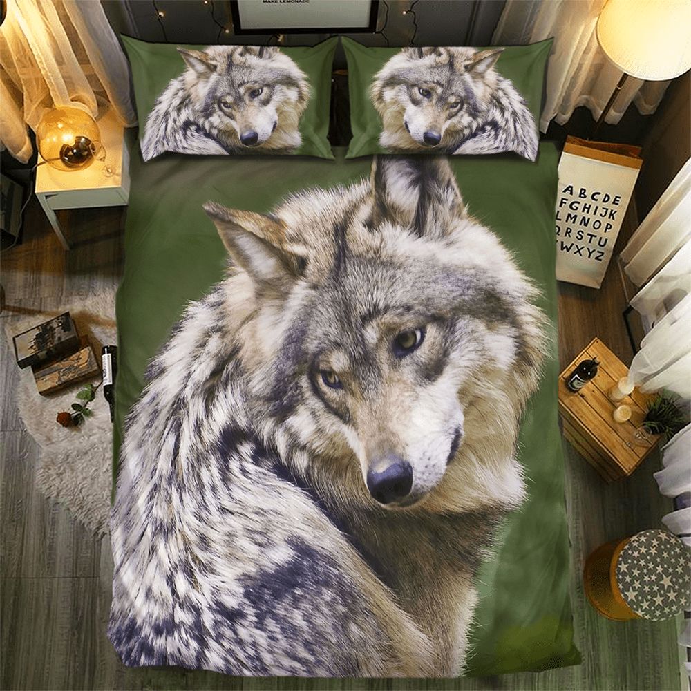 Wolf Collection 091863D Customized Duvet Cover Bedding Sets