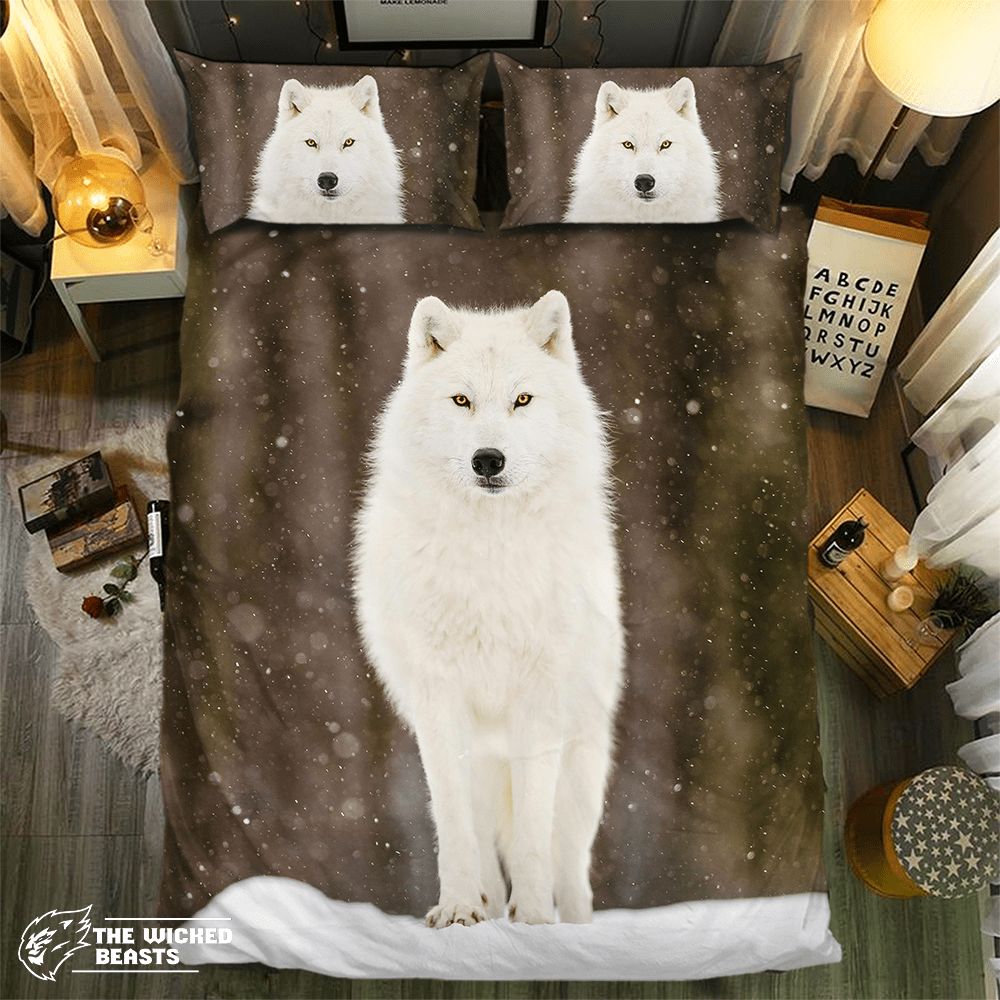 Wolf Collection 0919143D Customized Duvet Cover Bedding Sets
