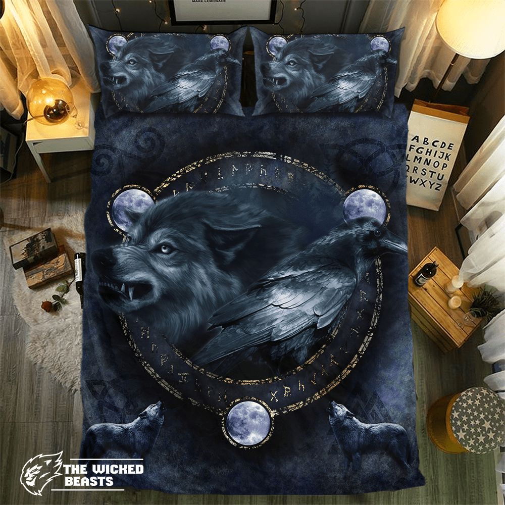 Wolf Collection 092073D Customized Duvet Cover Bedding Sets