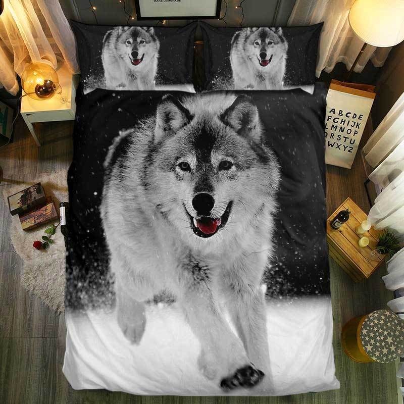 Wolf Collection 443D Customized Duvet Cover Bedding Sets