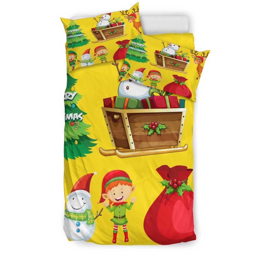 Xmas 3D Customized Duvet Cover Bedding Sets