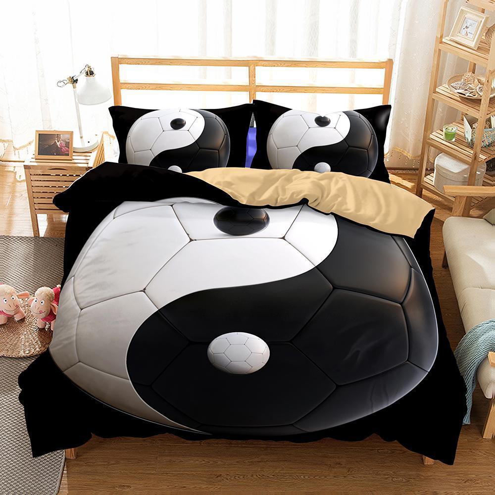 Yin and Yang Taiji Theme Printing Quilt Bedroom Home Decoration Mores3D Customized Duvet Cover Bedding Sets