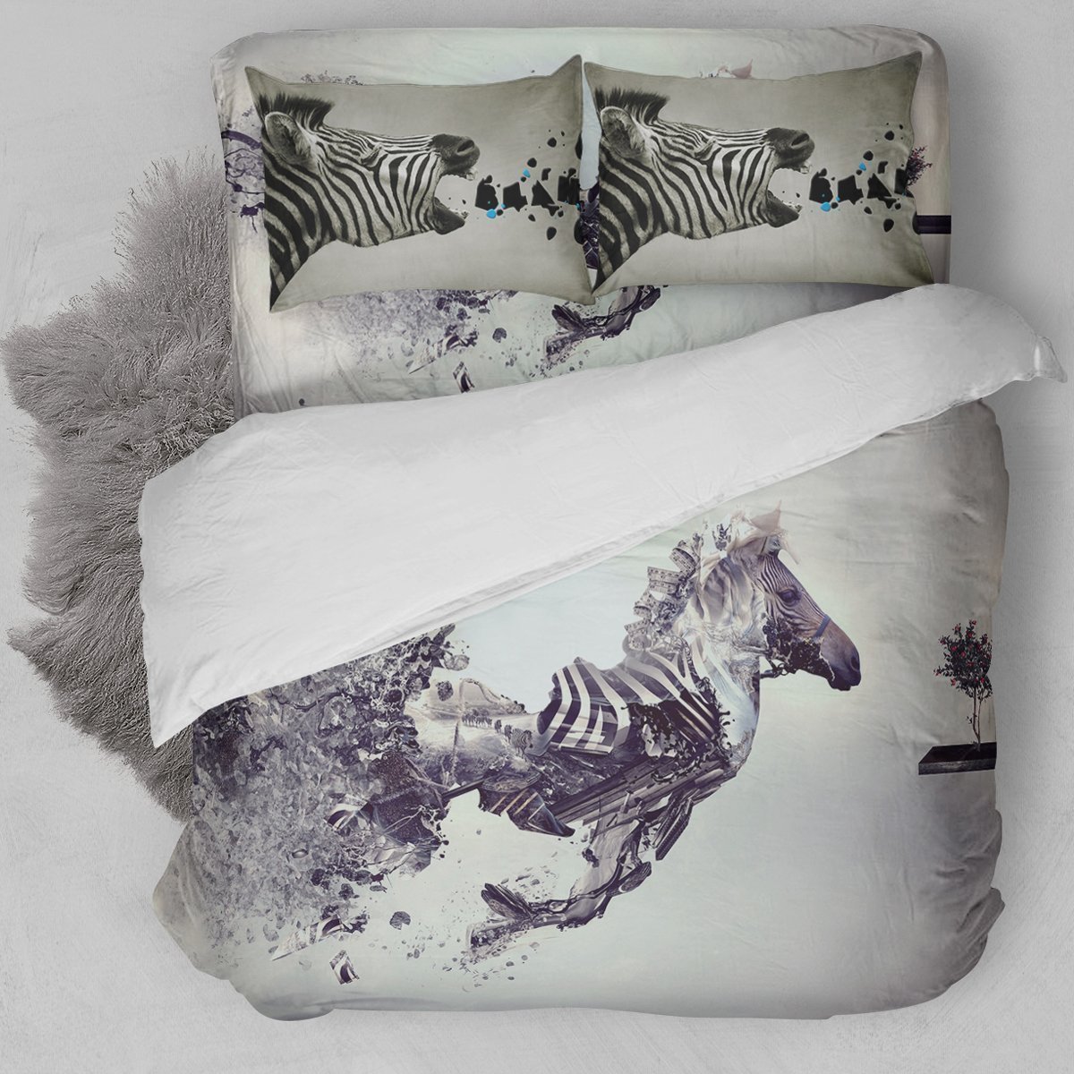 Zebra Bedding Set