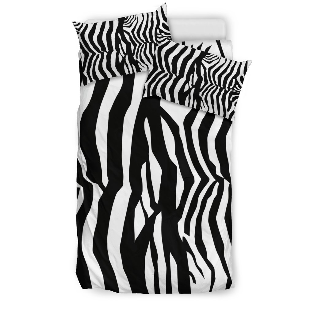 Zebrakin Print 3D Customized Duvet Cover Bedding Sets