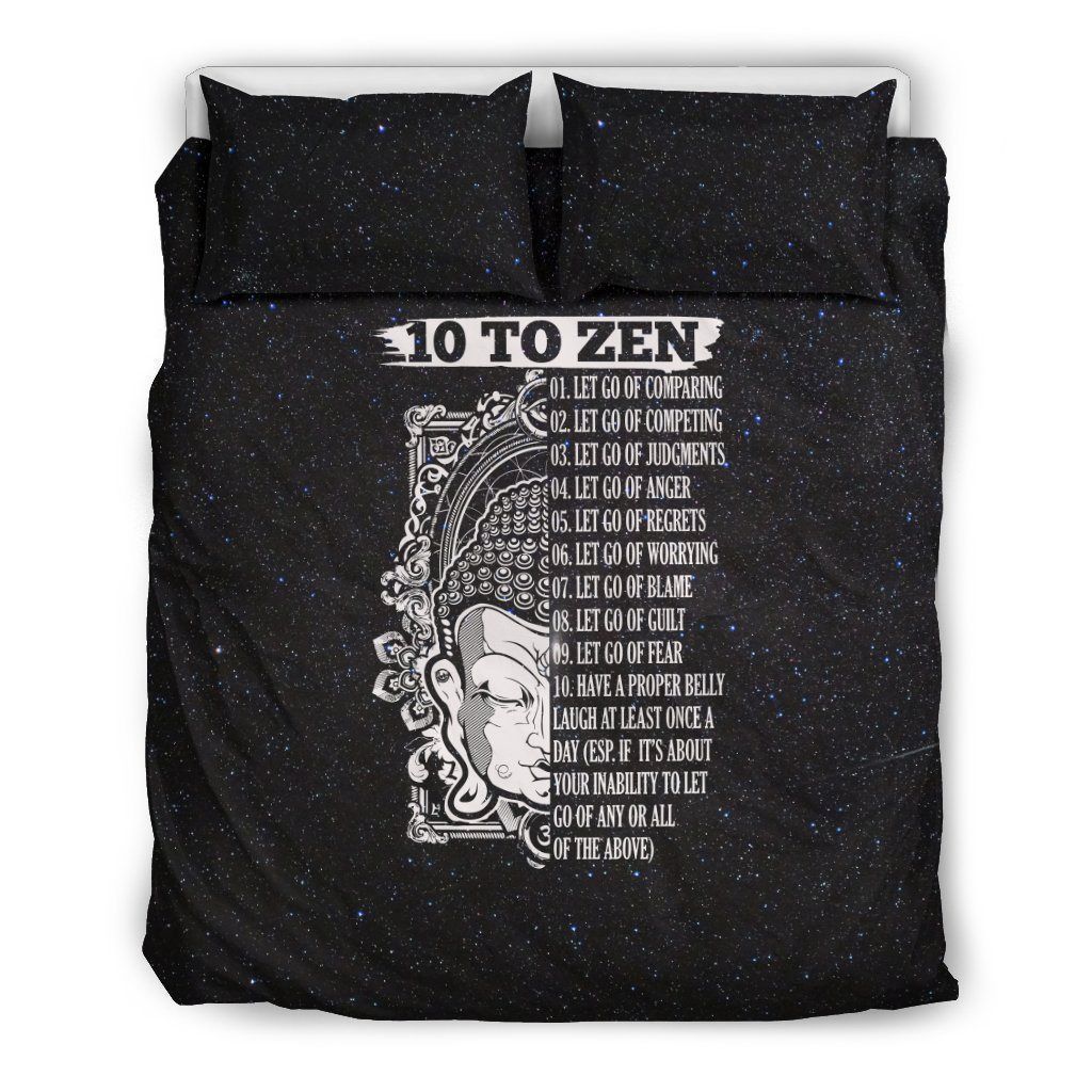 10 Zen Stars Bedding Set