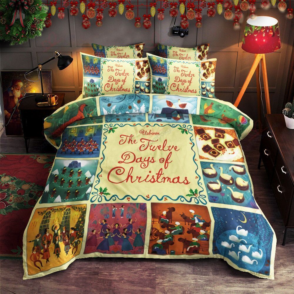 12 Days Of Christmas Bedding Set