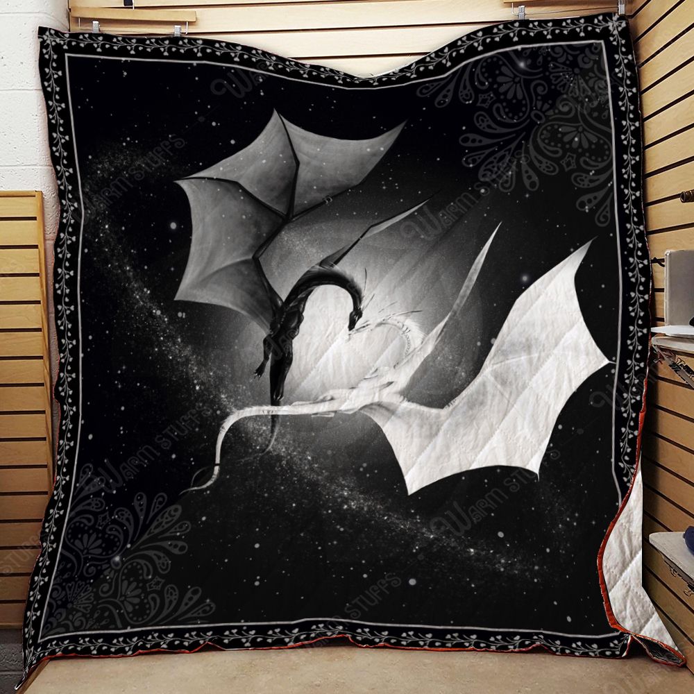 2 Dragon Quilt Blanket Kpc Dhc131282Dd