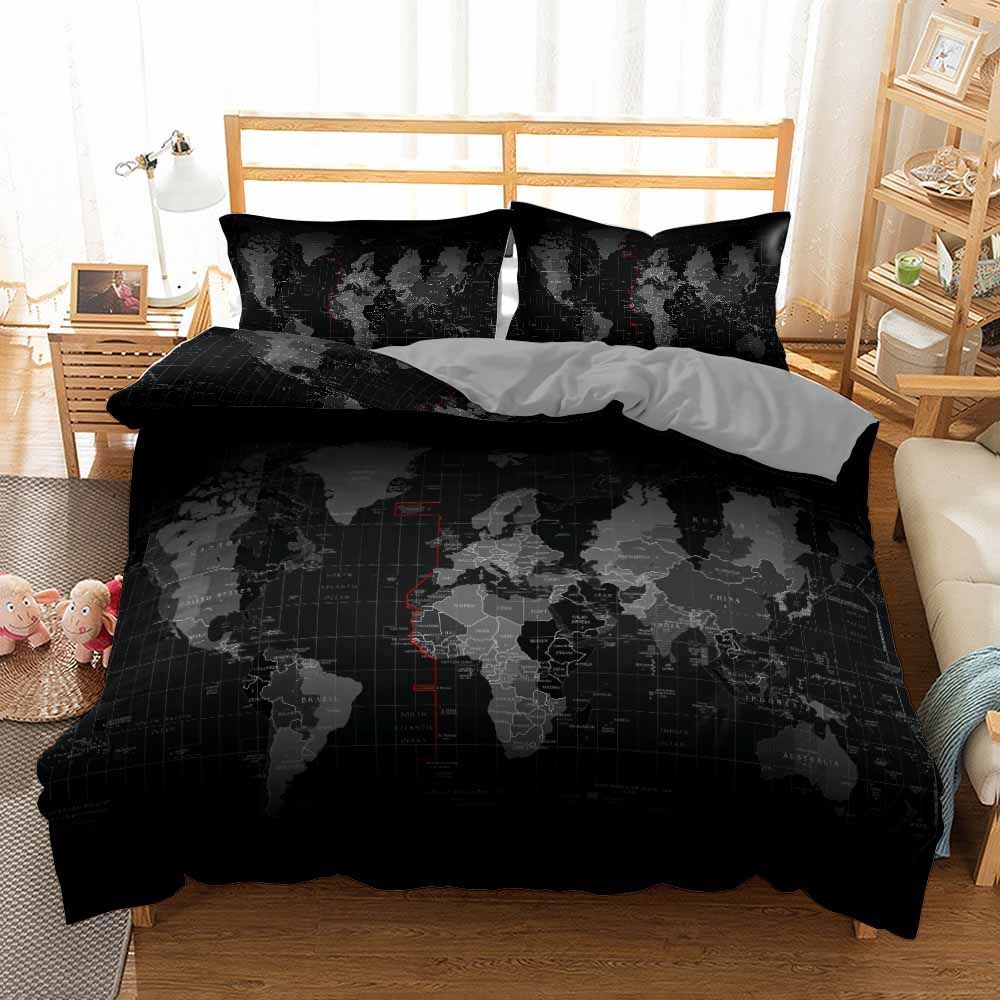 2020 Black Bedding Set