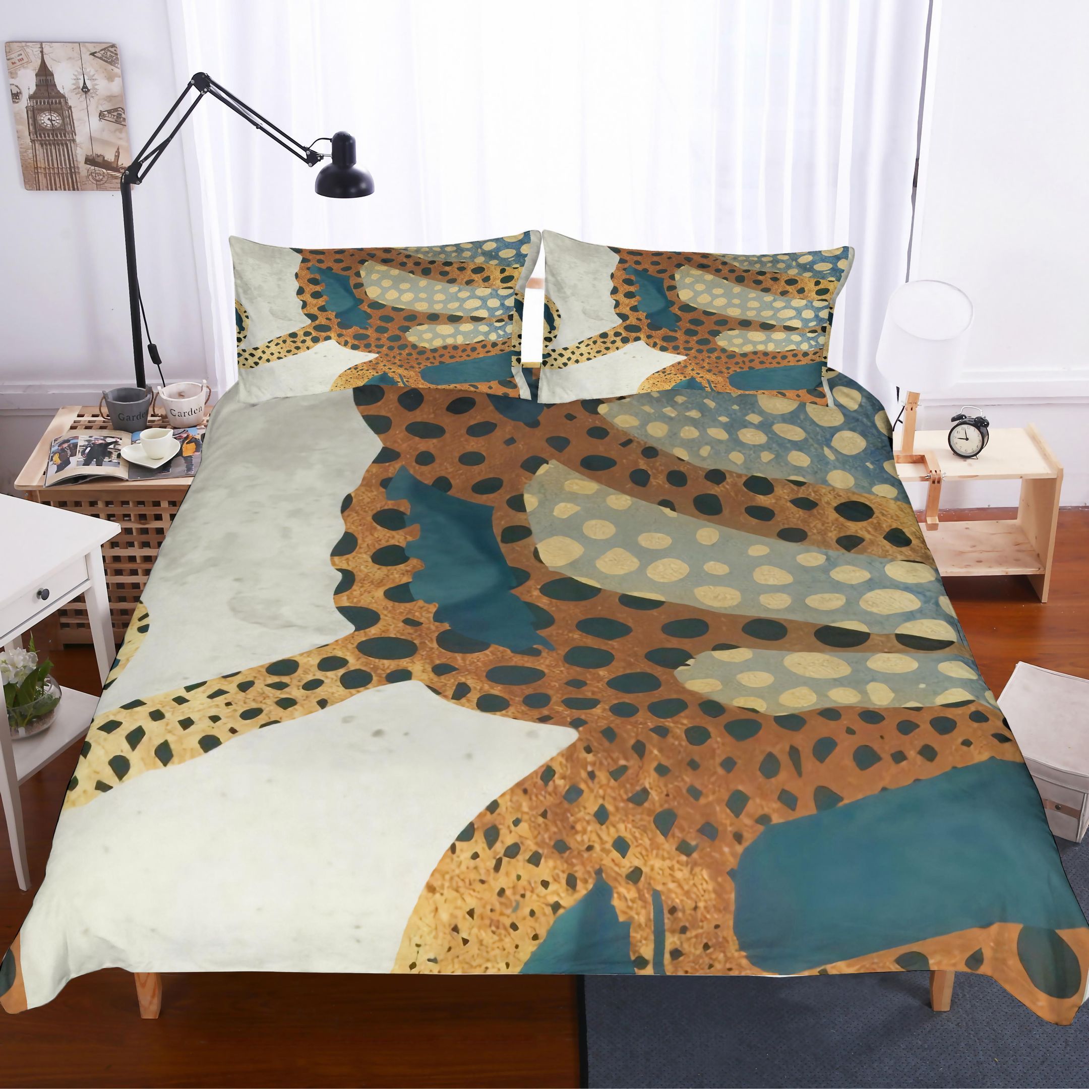 3d Awesome Octopus Pattern Bedding Set