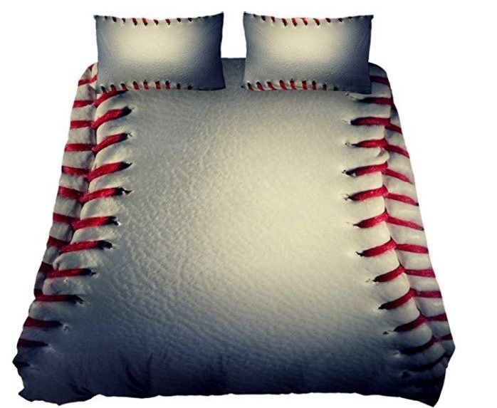 3d Baseball Bedding Set