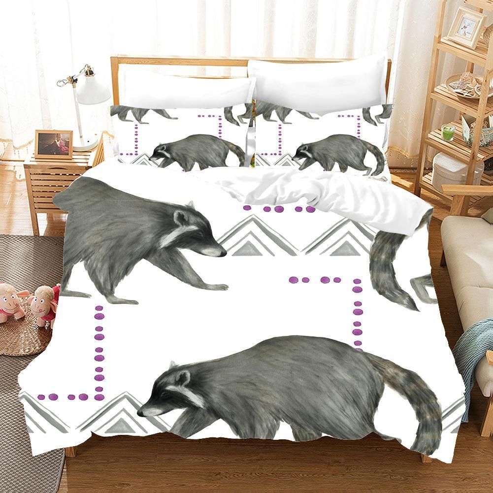 3d Black Bear Bedding Set