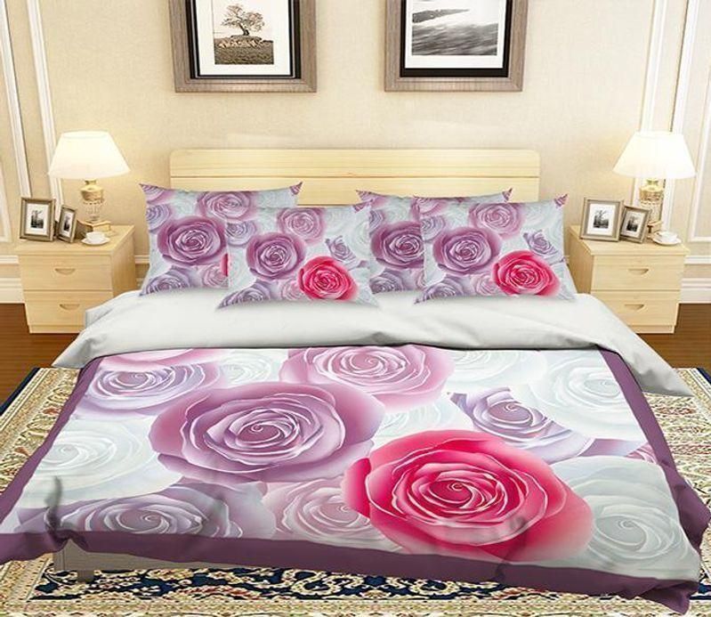3D Blooming Flower  Bedding Set