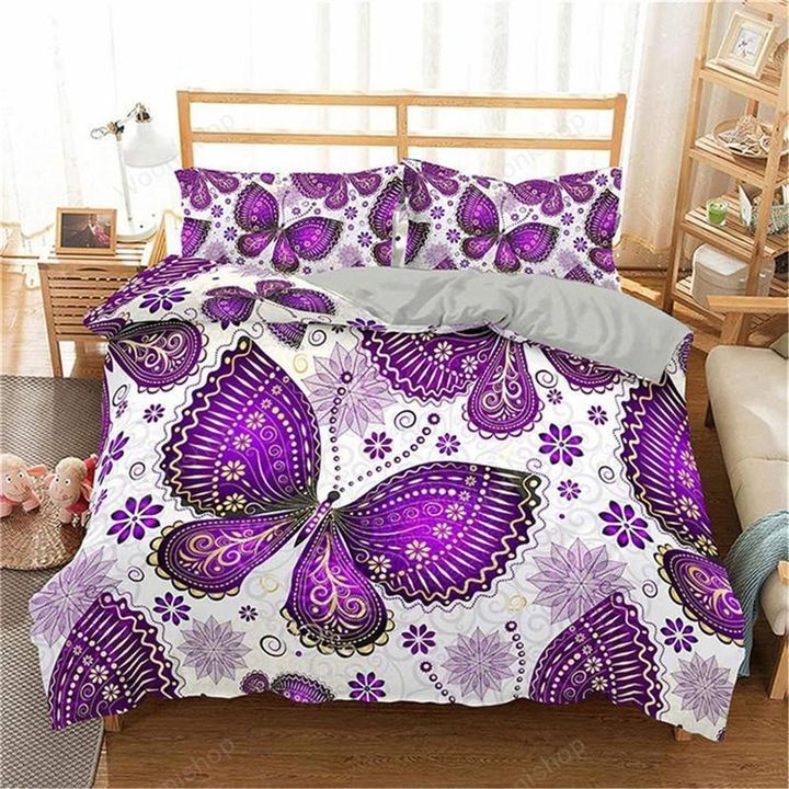 3D Butterfly Bedding Set