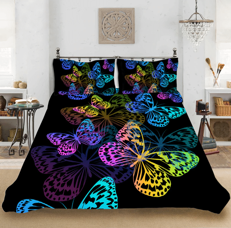 3D Butterfly Bedding Set