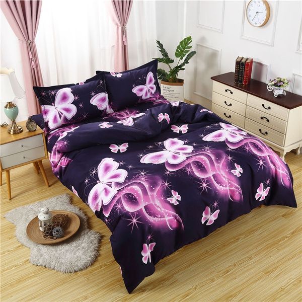 3D Butterfly Bedding Set