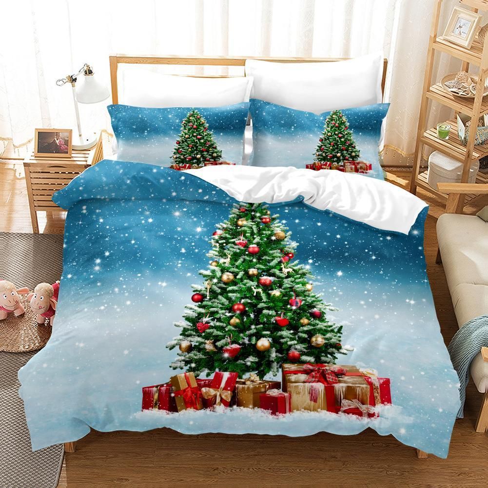 3d Christmas Tree Bedding Set