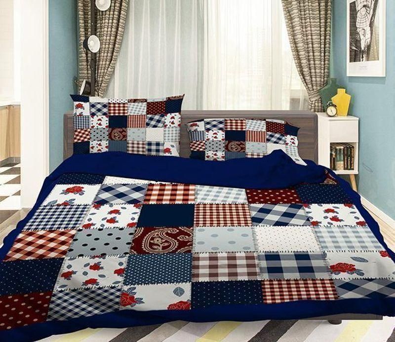 3D Cloth Stitching Bedding Set