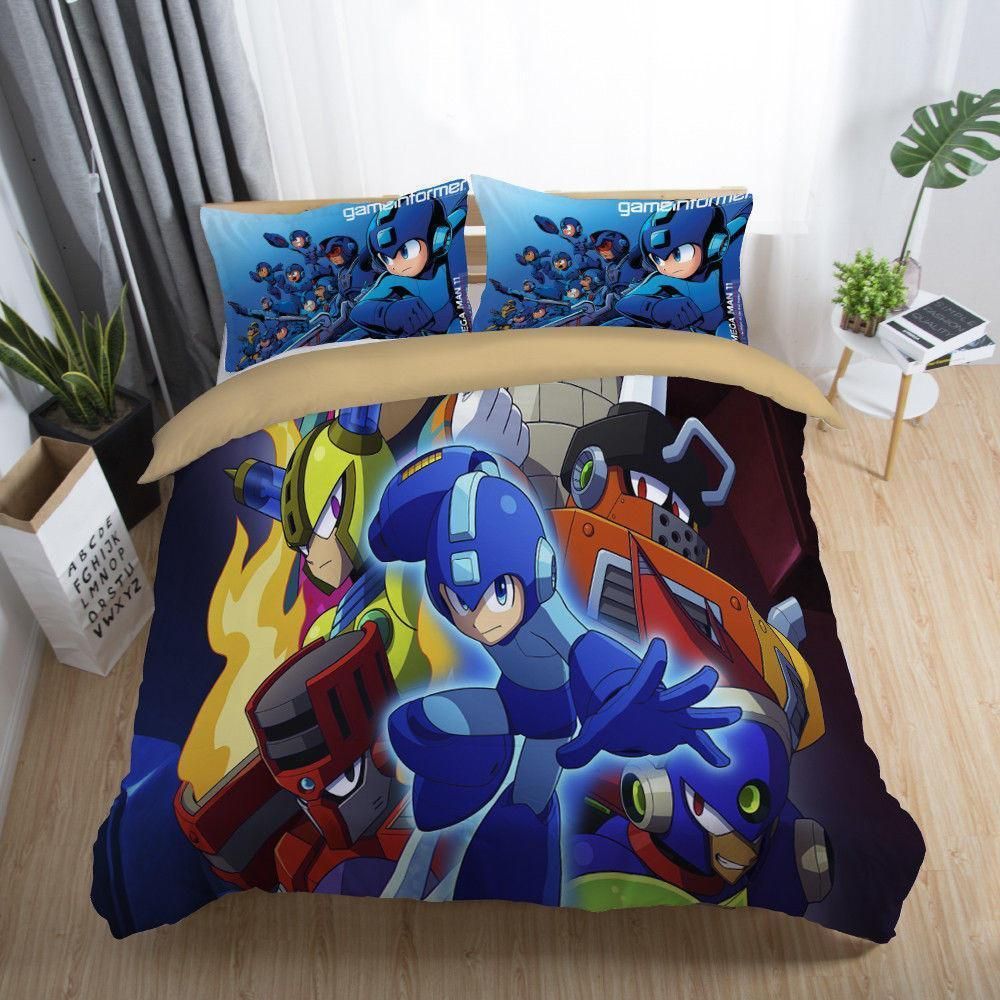 3D Cool Color Energetic Printed Bedding Set