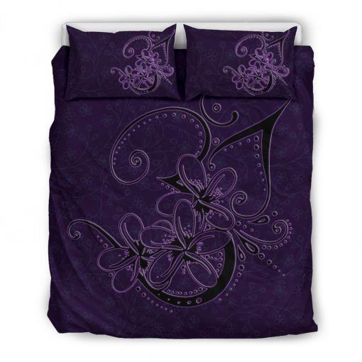 3D Custom Premium Violet Bedding Set