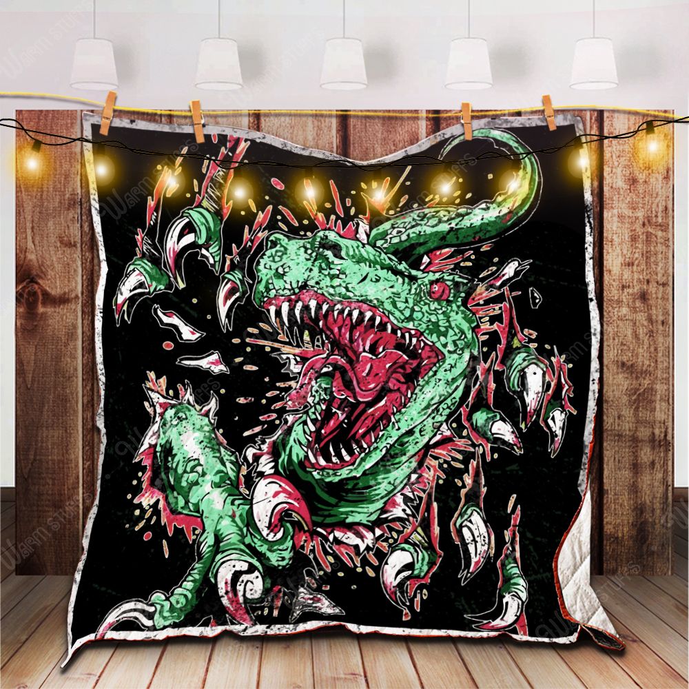3D Dinosaur Quilt Blanket Kb234A Dhc1312636Dd