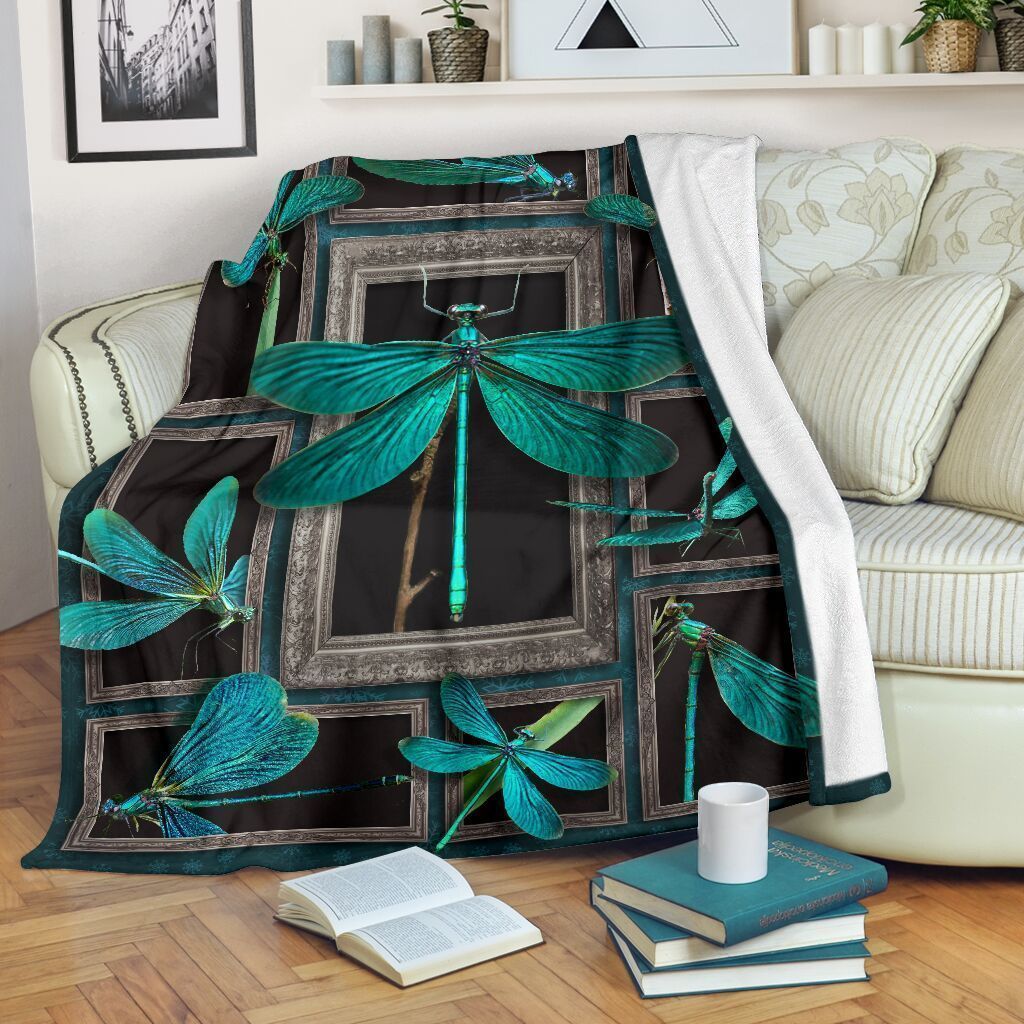 3d Dragonfly Blanket Trending Gift For Dragonfly Lovers
