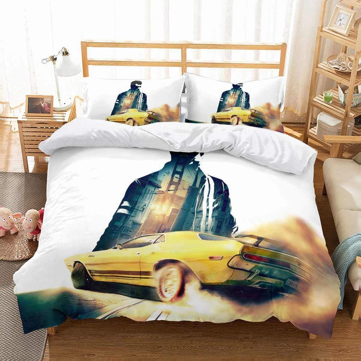 3d Driver San Francisco Bedding Set